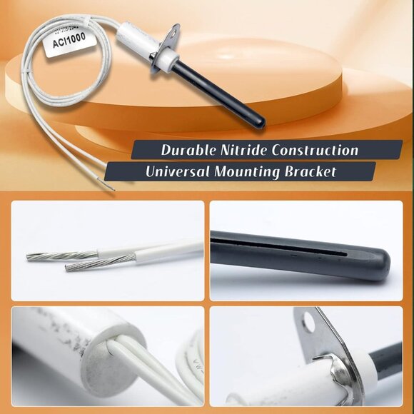 H150 Universal Furnace Igniter 120V | Silicon Nitride Hot Rod Heater Replacement - Picture 5 of 7